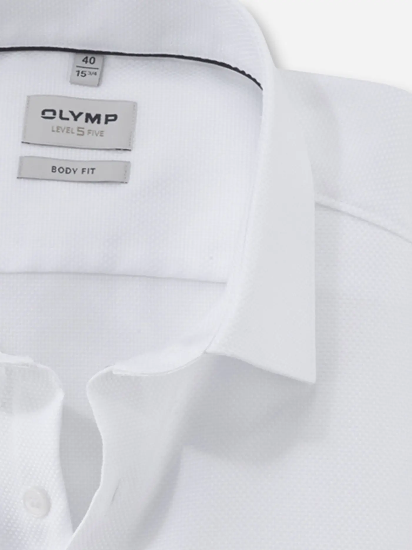 OLYMP LEVEL FIVE | Hemd Slim Fit  | weiss
