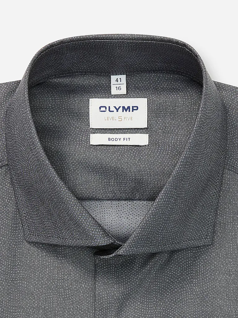 OLYMP LEVEL FIVE | Hemd Slim Fit  | grau