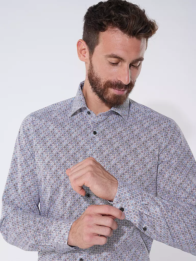 OLYMP LEVEL FIVE | Hemd Slim Fit  | braun