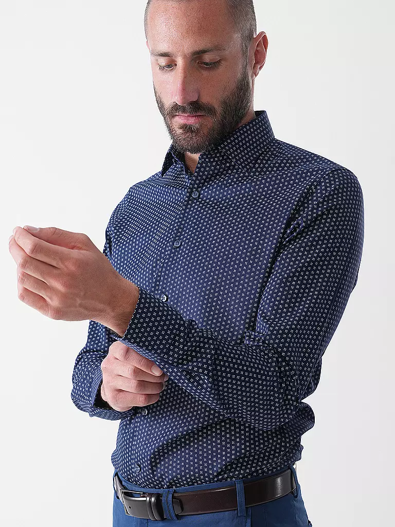 OLYMP LEVEL FIVE | Hemd Slim Fit  | dunkelblau