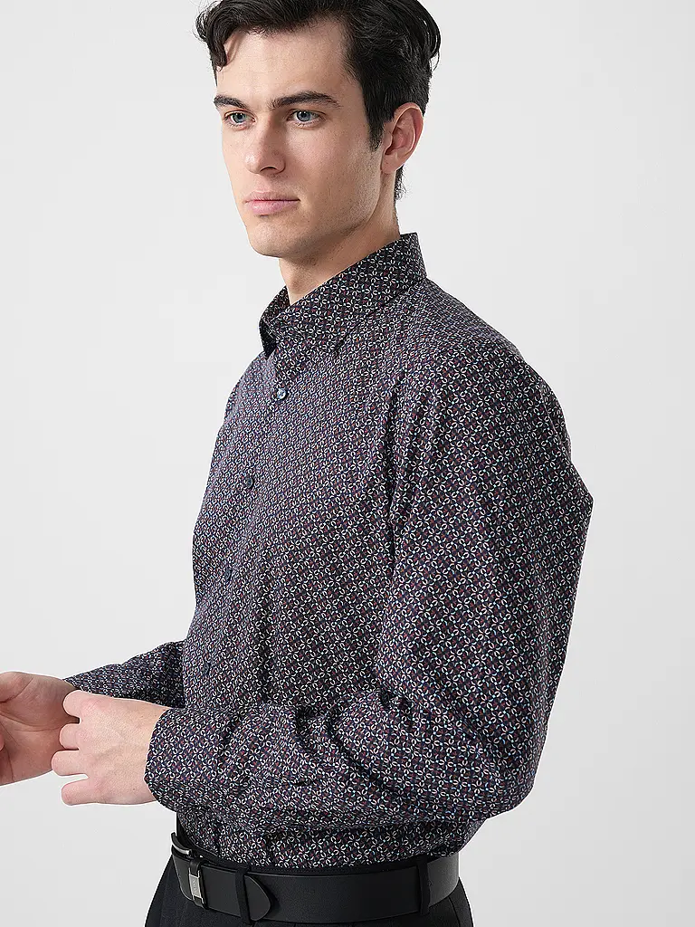 OLYMP LEVEL FIVE | Hemd Slim Fit  | Braun
