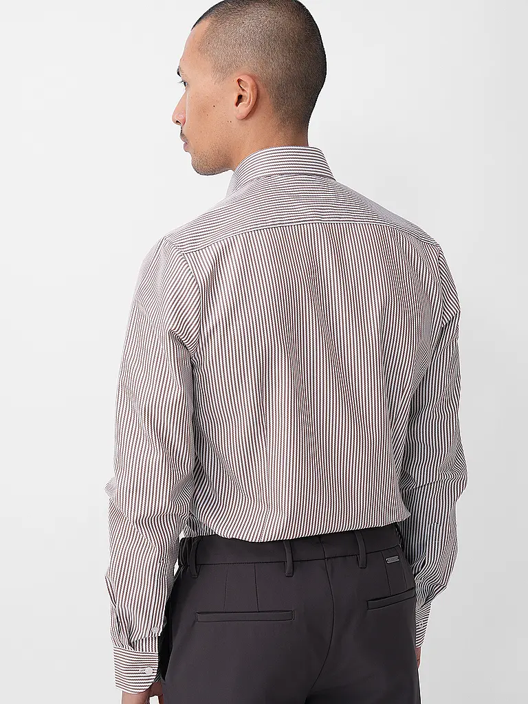 OLYMP LEVEL FIVE | Hemd Slim Fit  | Hellbraun