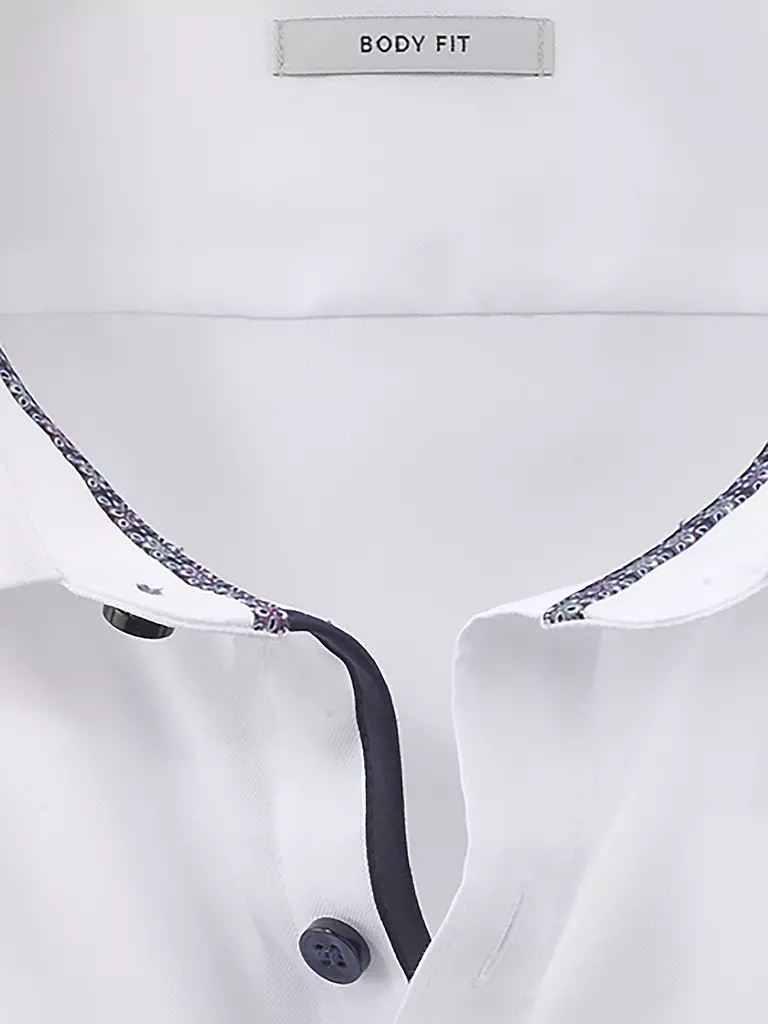 OLYMP LEVEL FIVE | Hemd Slim Fit | weiss