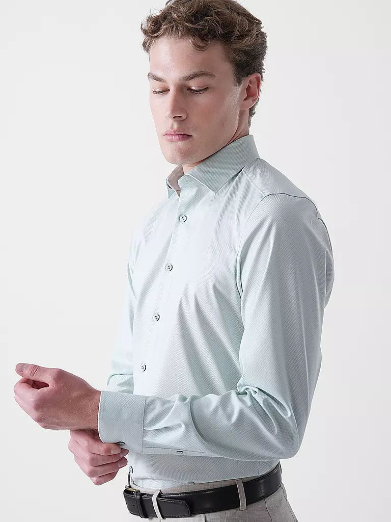 OLYMP LEVEL FIVE | Hemd Slim Fit | hellblau