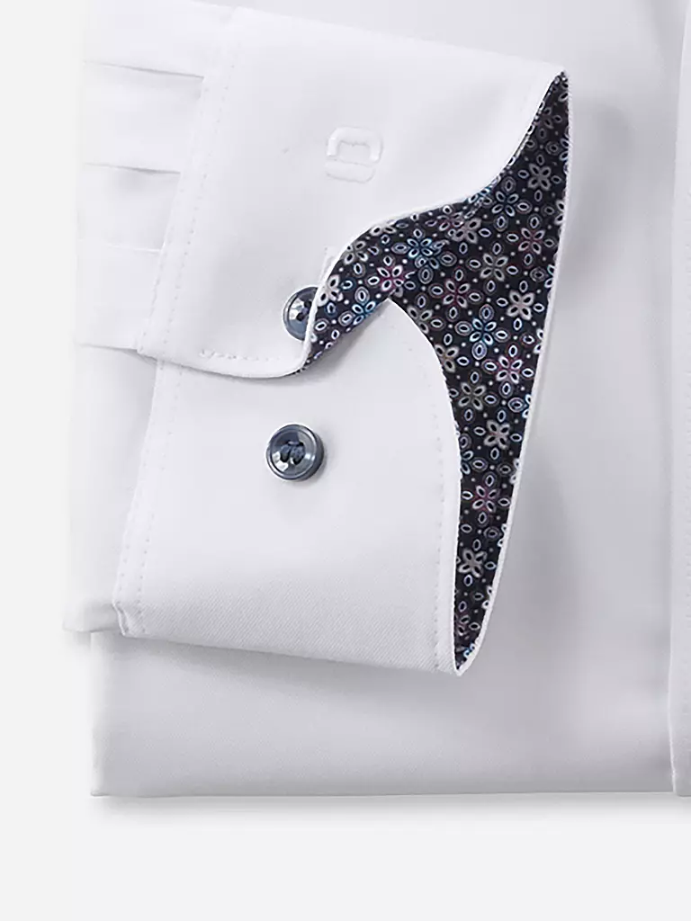 OLYMP LEVEL FIVE | Hemd Slim Fit | weiss