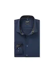 OLYMP NO.6 | Hemd Super Slim Fit  | Dunkelblau