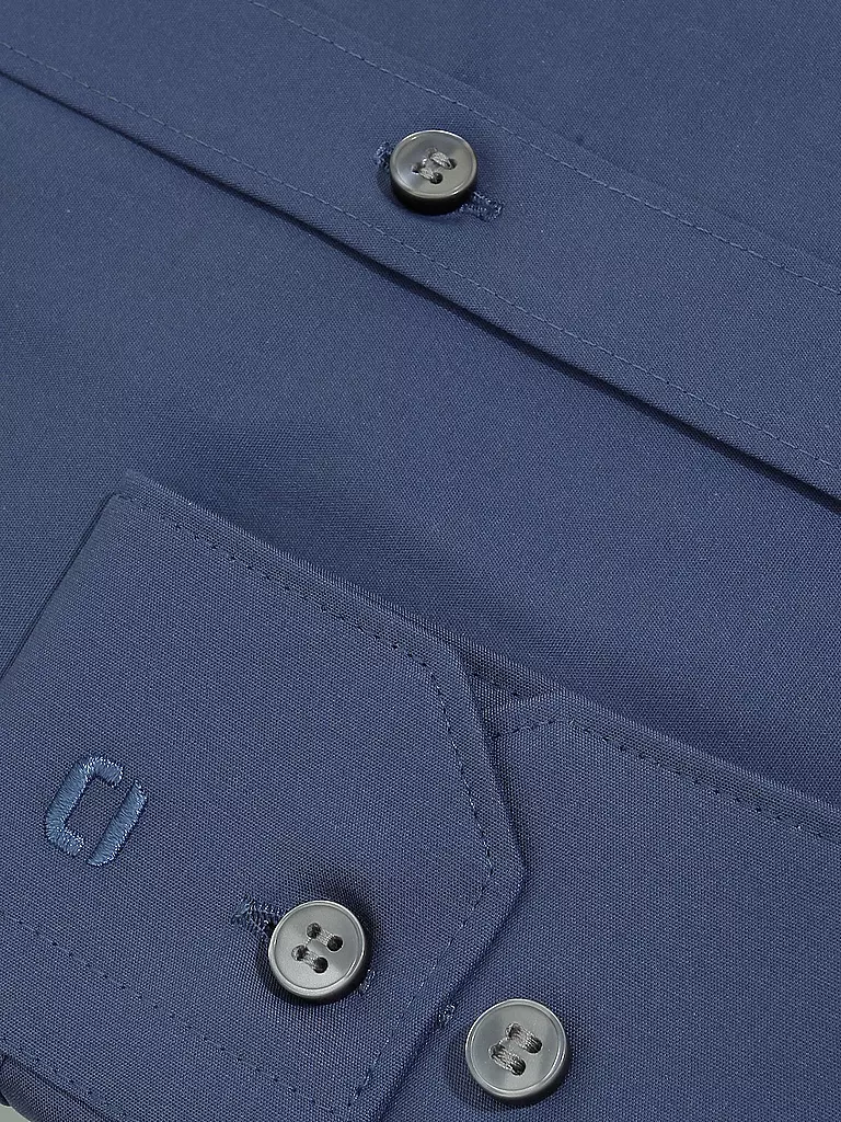 OLYMP NO.6 | Hemd Super Slim Fit | blau