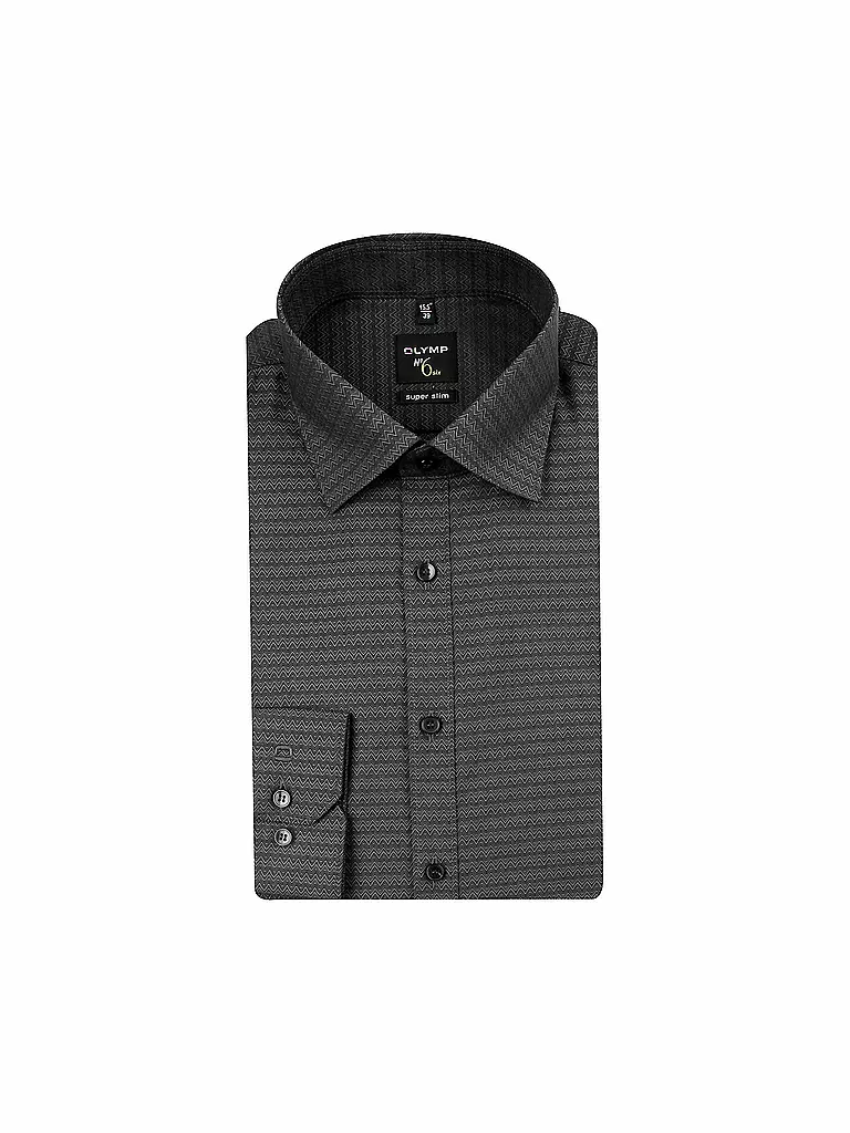 OLYMP NO.6 | Hemd Super-Slim-Fit | 
