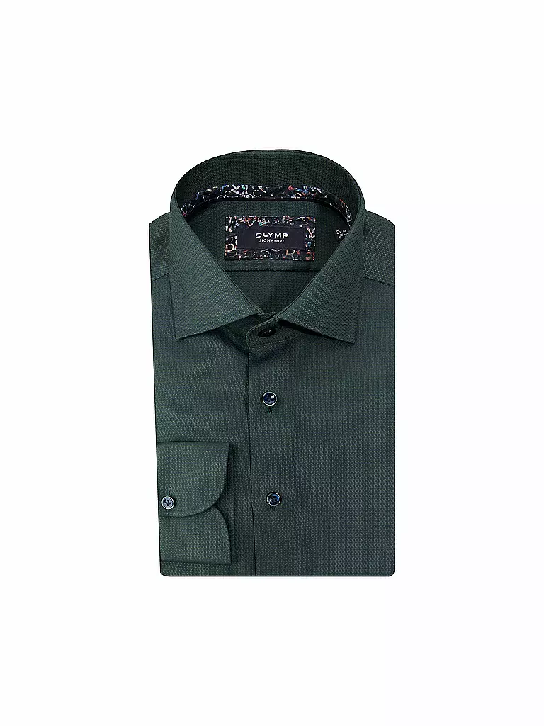 OLYMP SIGNATURE | Hemd Tailored Fit Savio | grün