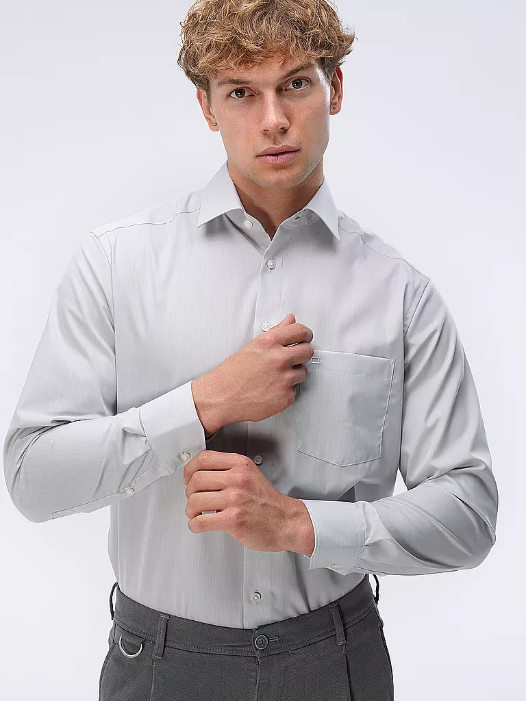 OLYMP | Hemd Comfort Fit | blau