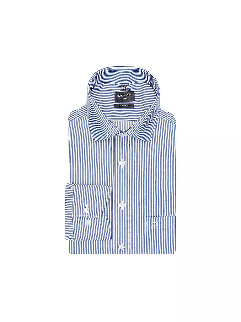 OLYMP | Hemd Modern Fit  | blau