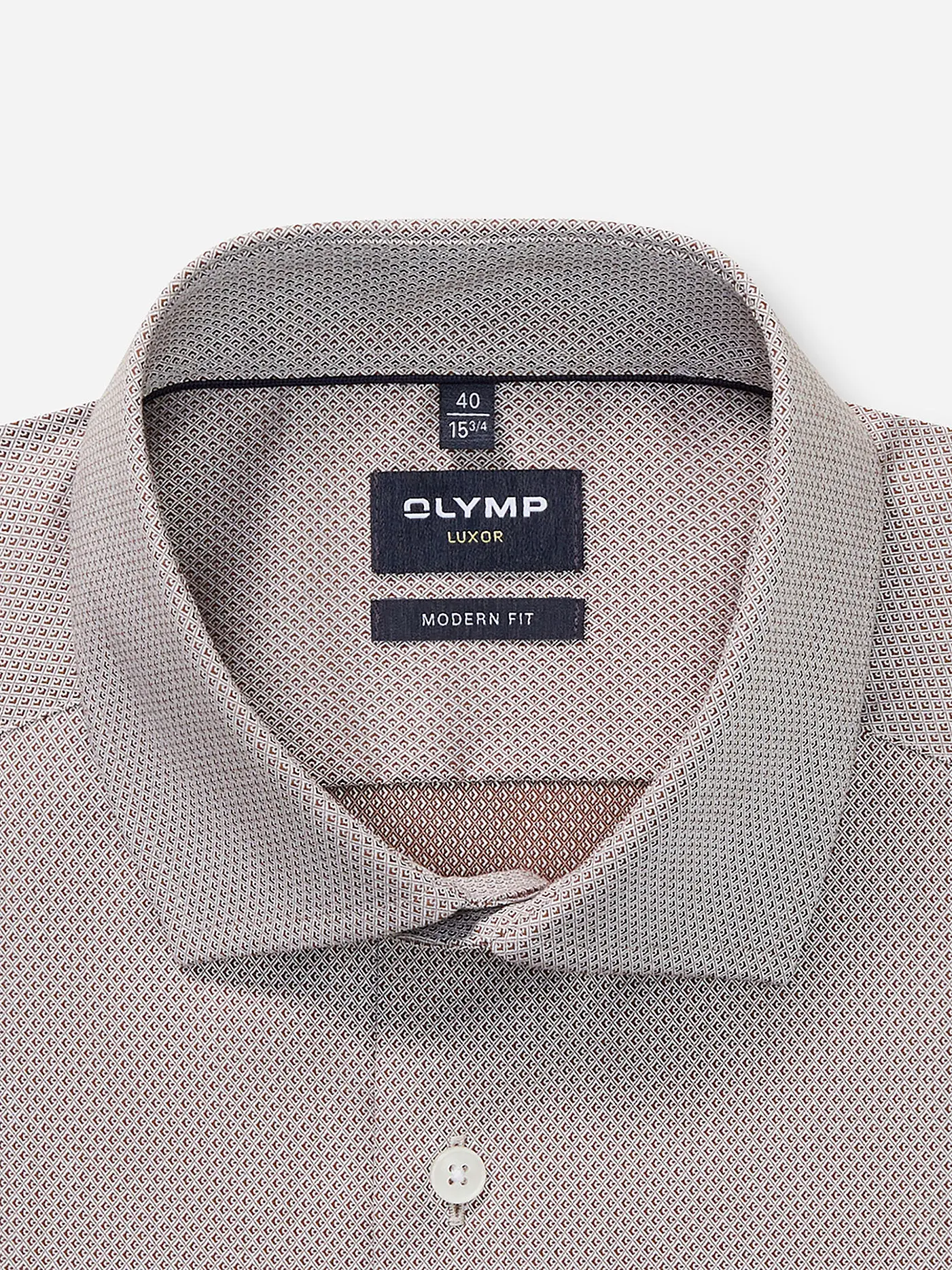 OLYMP | Hemd Modern Fit  | hellbraun