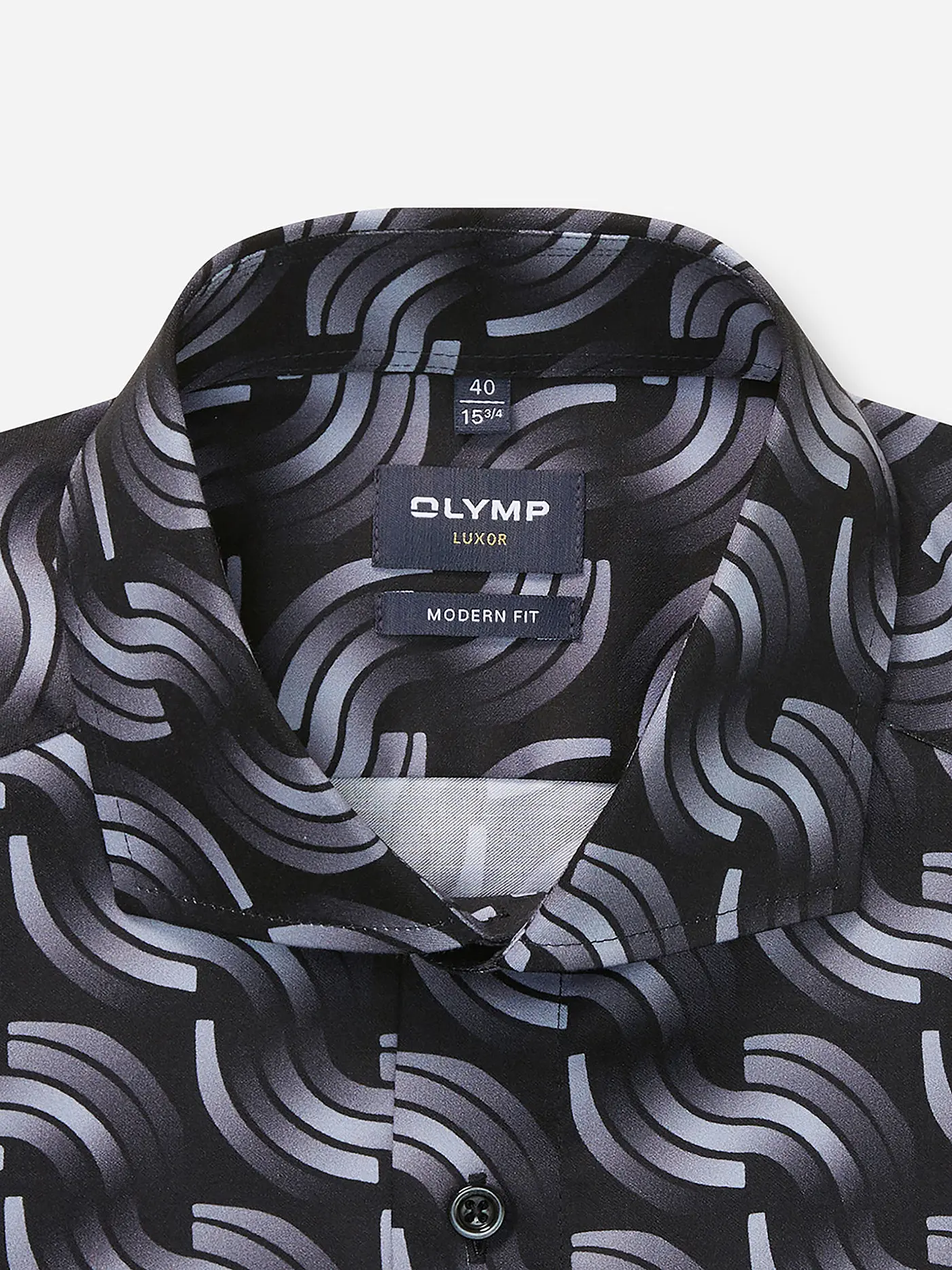 OLYMP | Hemd Modern Fit  | schwarz