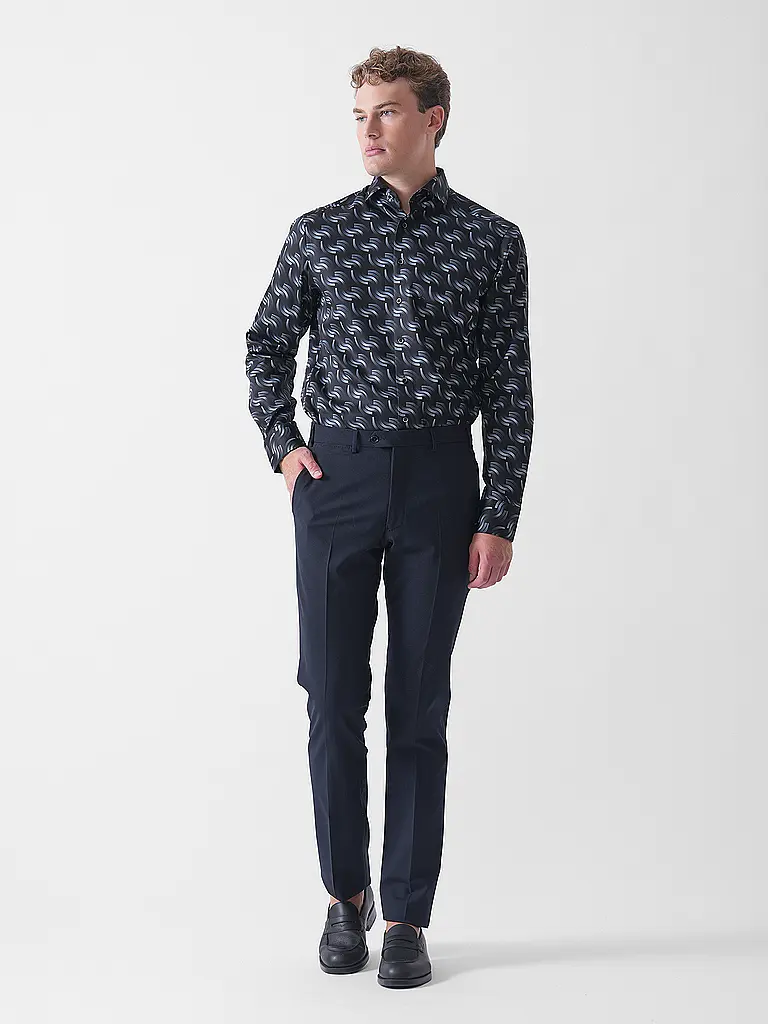 OLYMP | Hemd Modern Fit  | schwarz