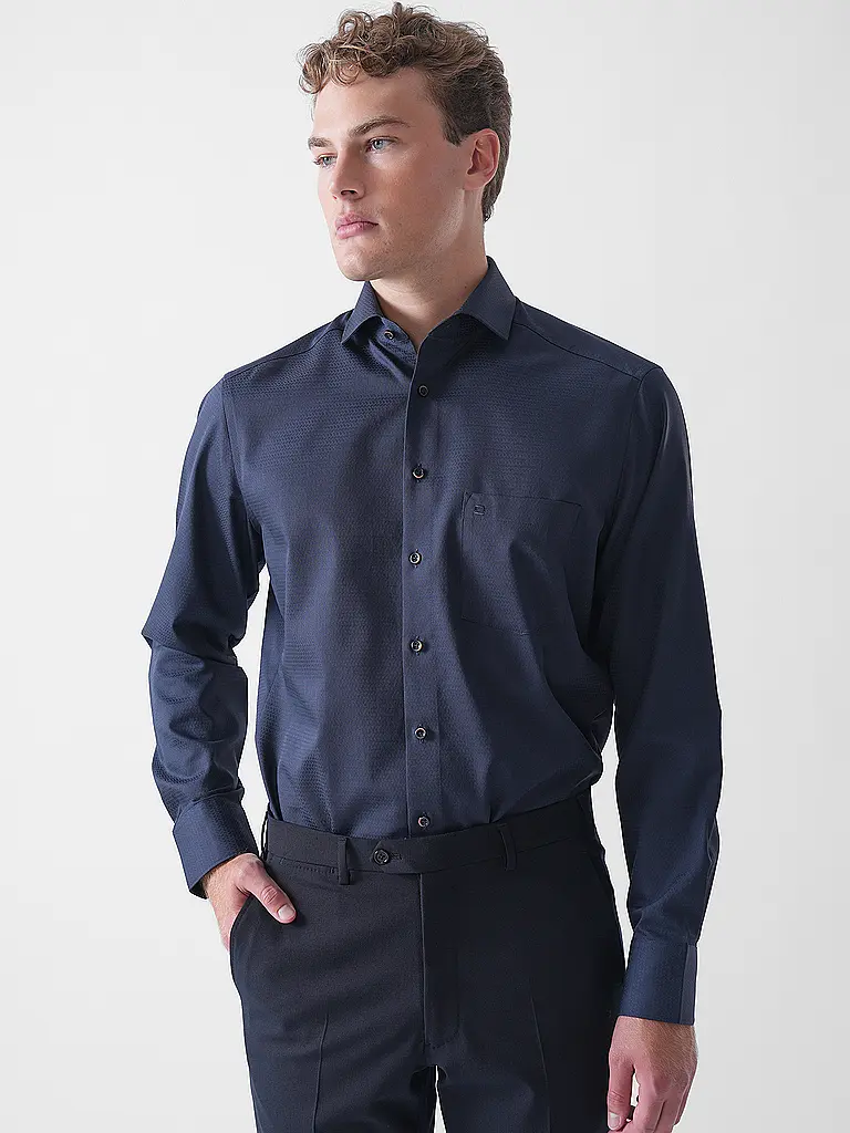 OLYMP | Hemd Modern Fit  | dunkelblau