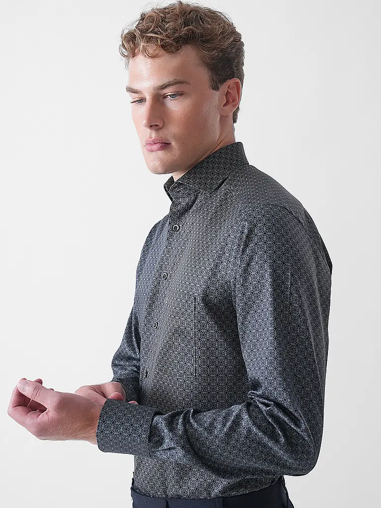 OLYMP | Hemd Modern Fit  | grau