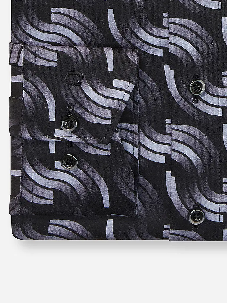 OLYMP | Hemd Modern Fit  | schwarz