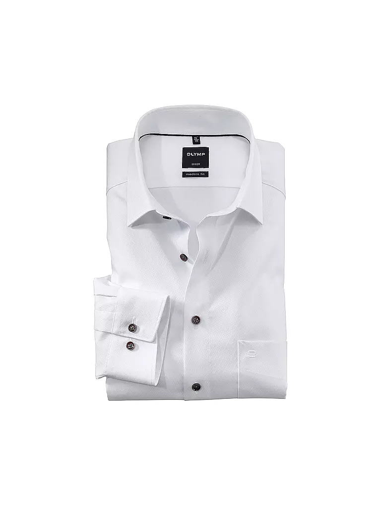 OLYMP | Hemd Modern Fit | weiss