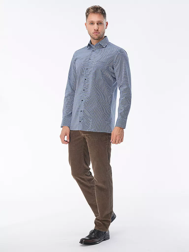 OLYMP | Hemd Modern Fit | olive