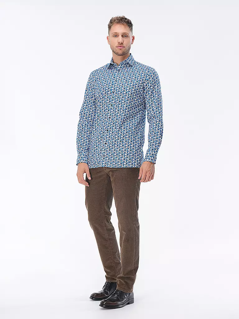 OLYMP | Hemd Modern Fit | blau