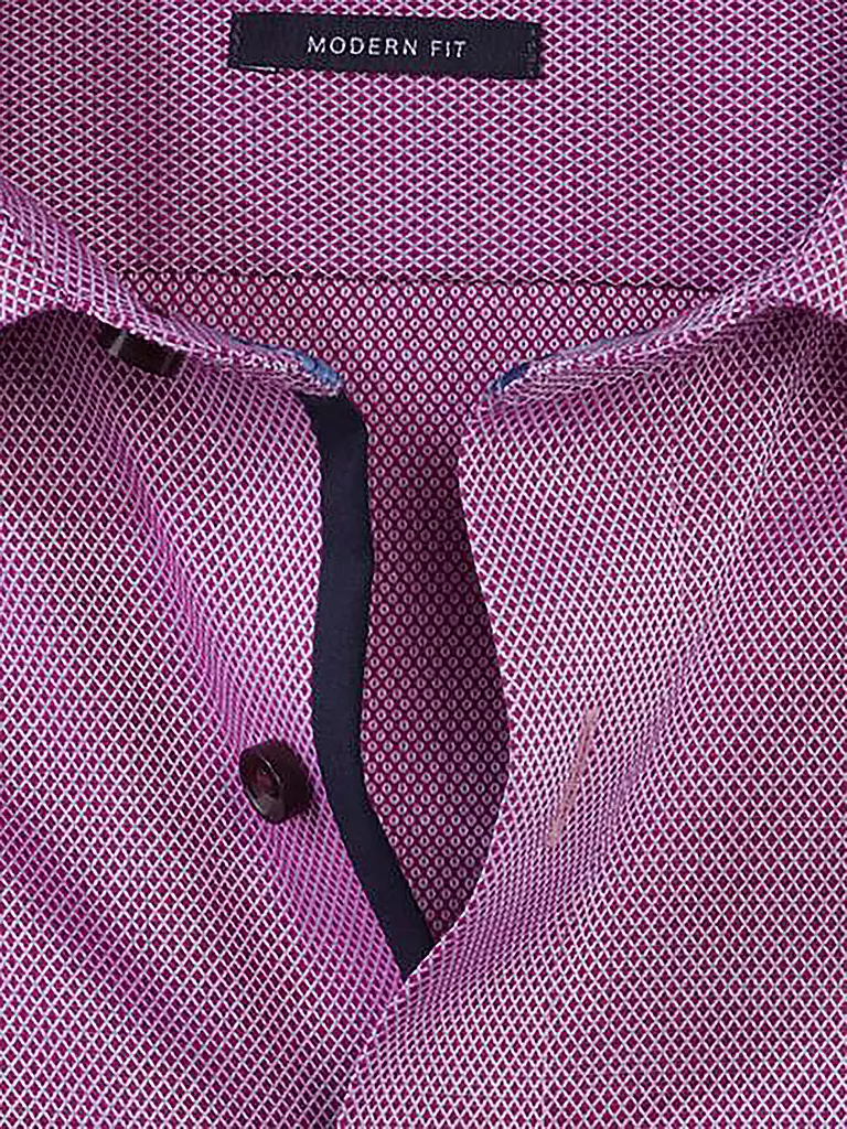 OLYMP | Hemd Modern Fit | beere