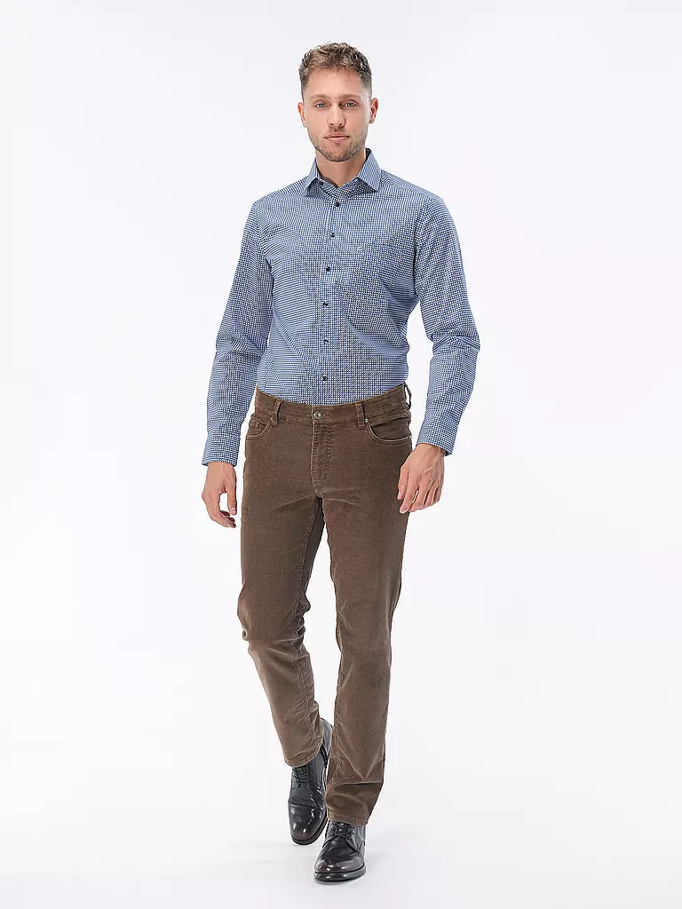 OLYMP | Hemd Modern Fit | olive