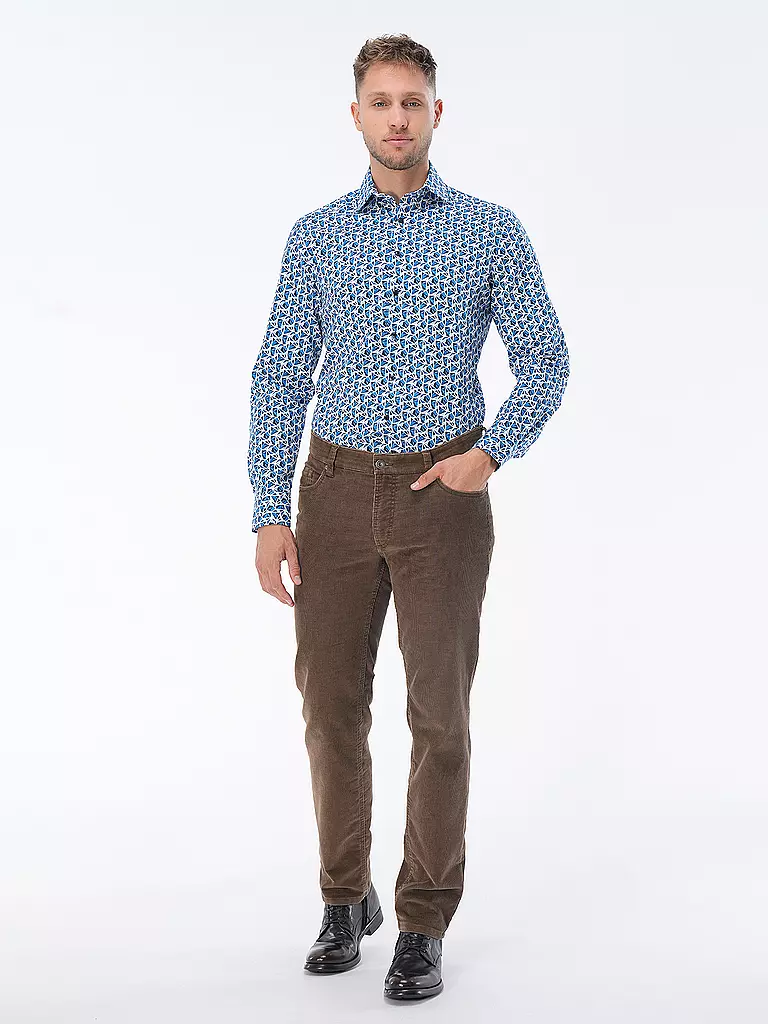 OLYMP | Hemd Modern Fit | blau