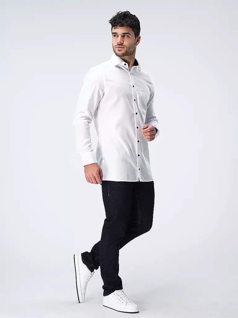 OLYMP | Hemd Modern Fit | weiss