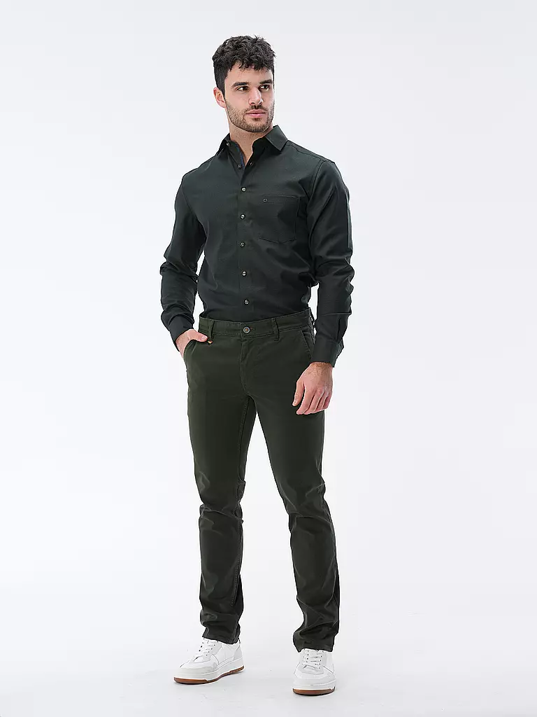 OLYMP | Hemd Modern Fit | schwarz