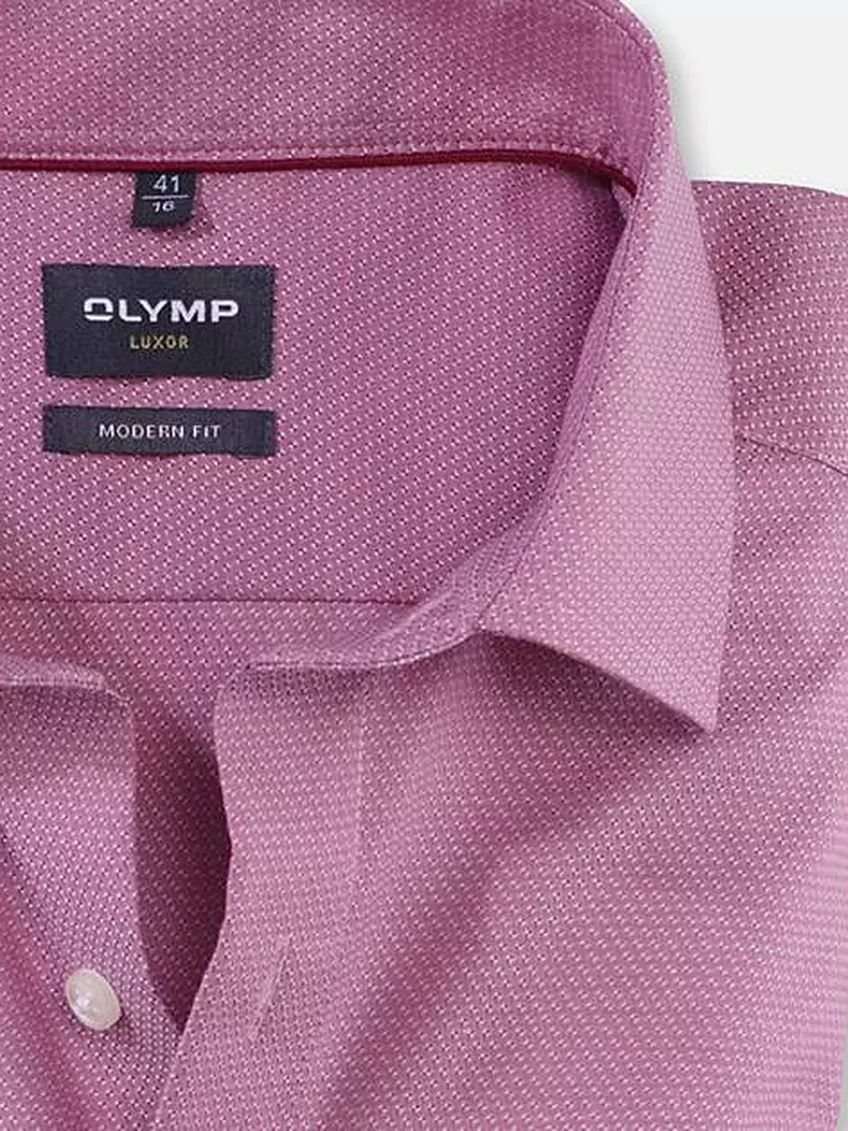 OLYMP | Hemd Modern Fit | rosa