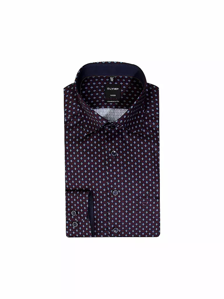 OLYMP | Hemd Modern-Fit | rot