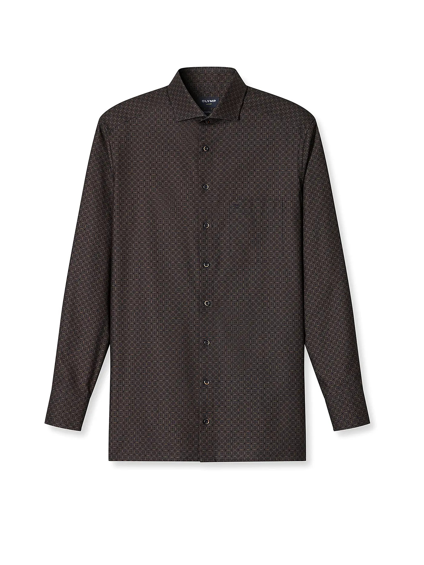 OLYMP | Hemd Modern Fit  | hellbraun