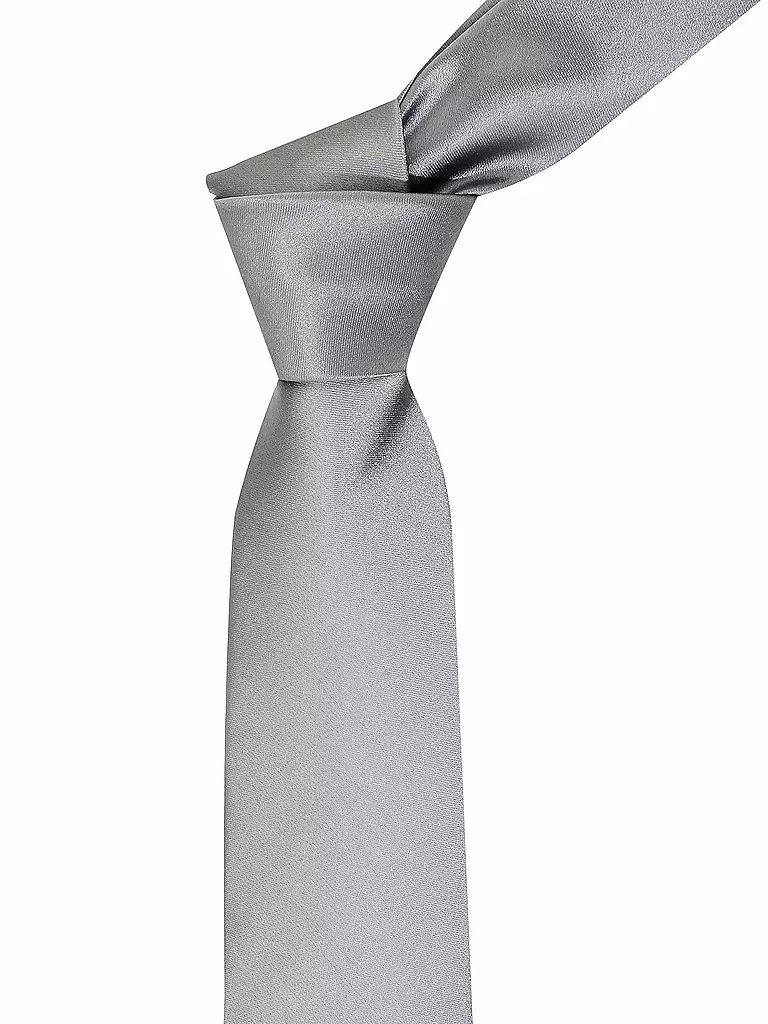 OLYMP | Krawatte  | silber