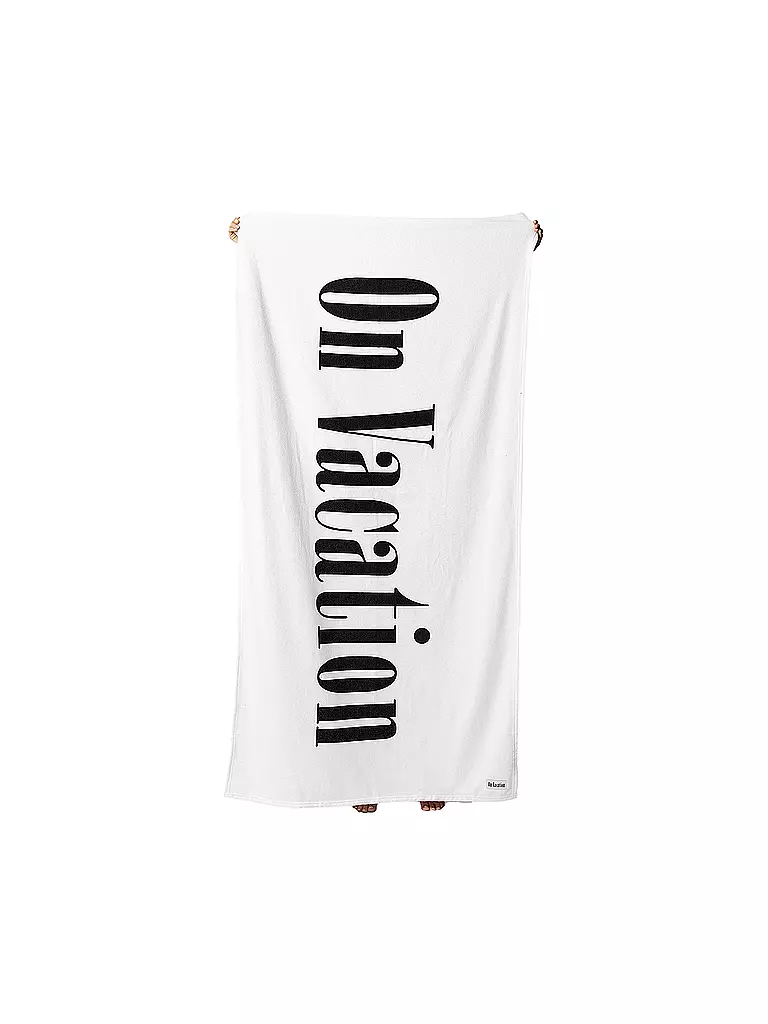 ON VACATION | Badetuch Beach Towel | weiss
