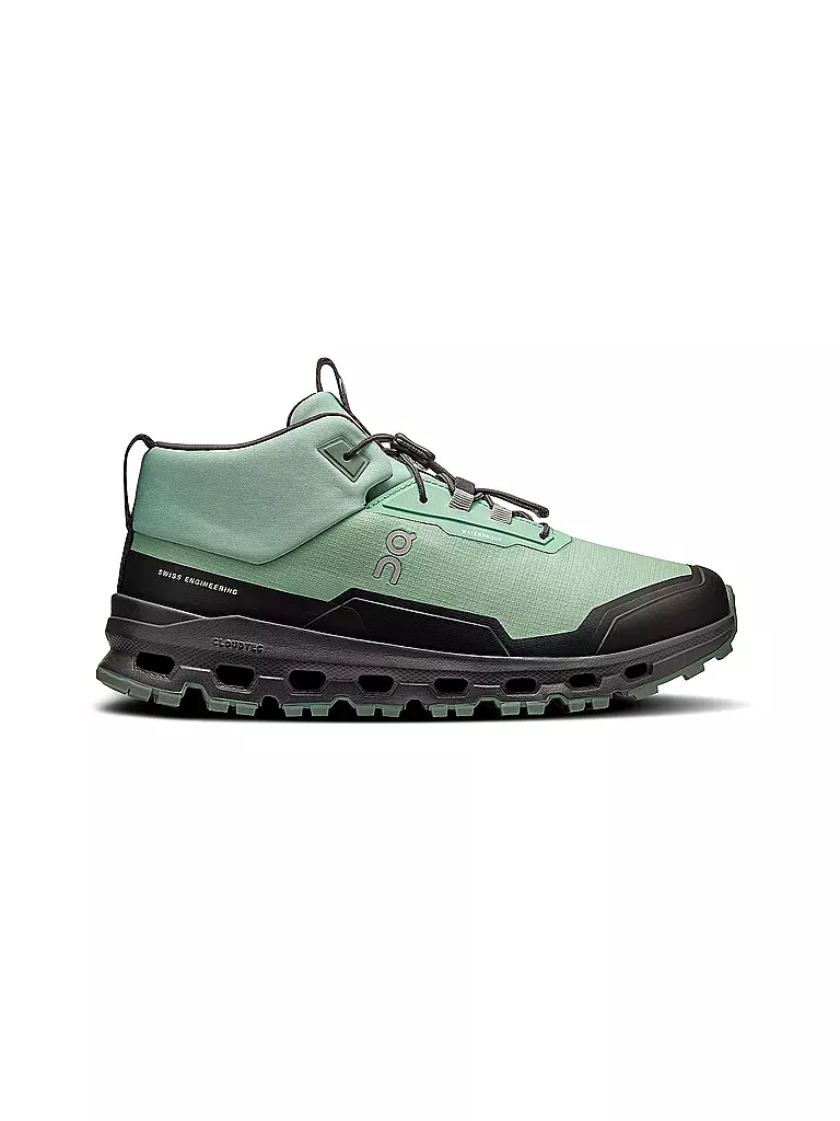 ON | Jungen Sneakers CLOUDHERO MID WATERPROOF | grün