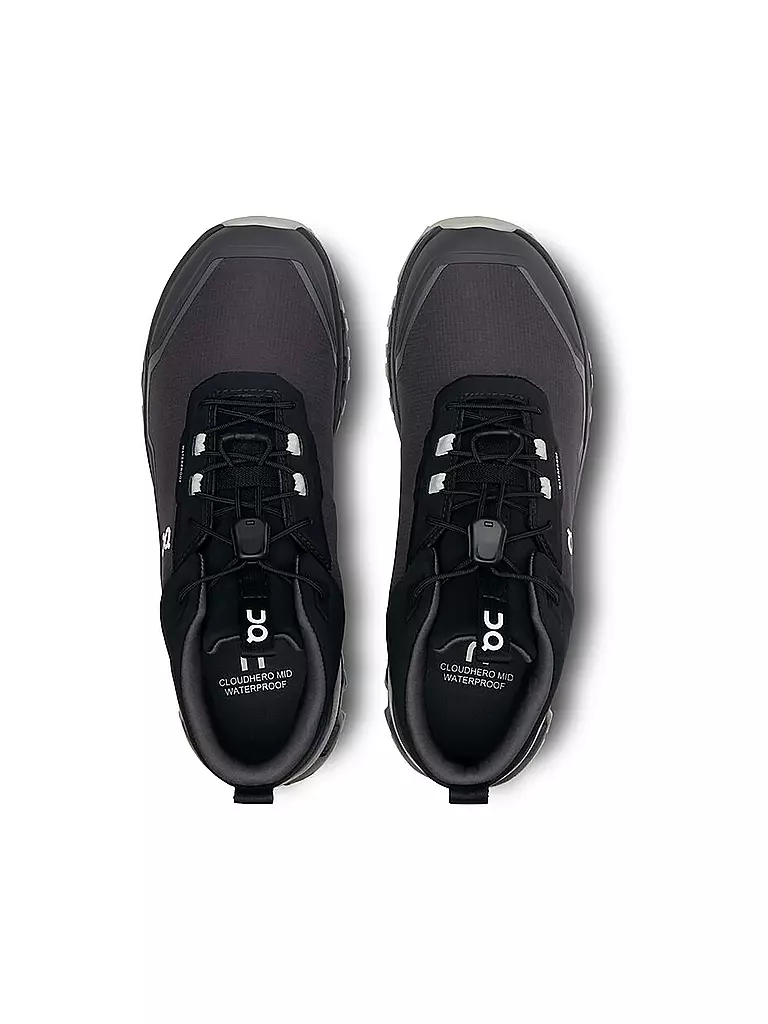 ON | Jungen Sneakers CLOUDHERO MID WATERPROOF | schwarz
