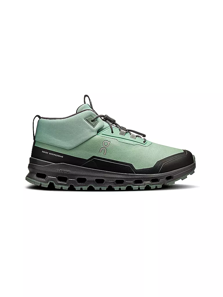ON | Jungen Sneakers CLOUDHERO MID WATERPROOF | grün