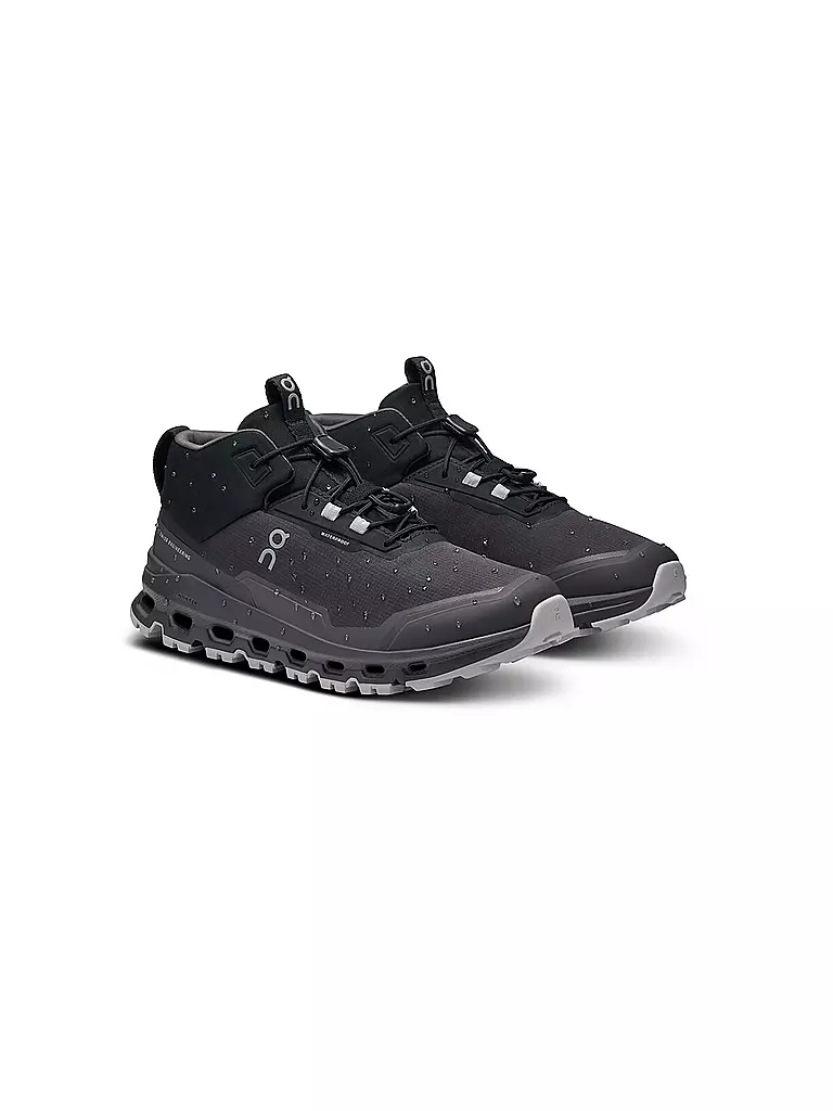 ON | Jungen Sneakers CLOUDHERO MID WATERPROOF | schwarz