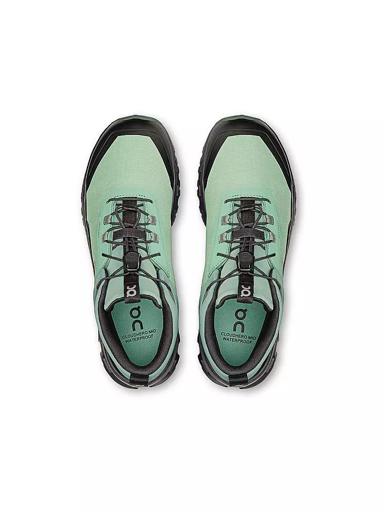ON | Jungen Sneakers CLOUDHERO MID WATERPROOF | grün