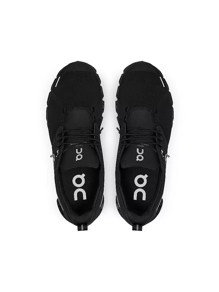 ON | Sneaker CLOUD 5 WATERPROOF | schwarz