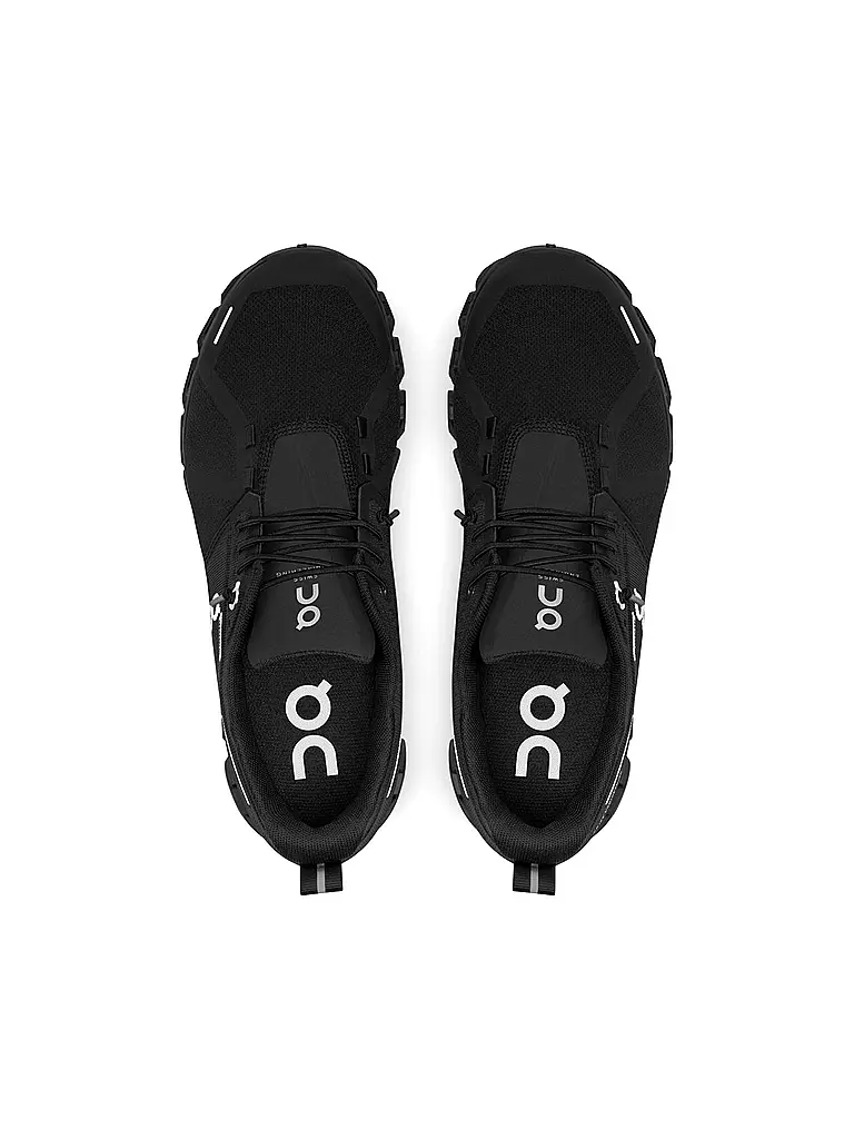 ON | Sneaker CLOUD 5 WATERPROOF | schwarz