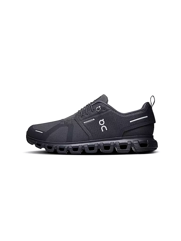 ON | Sneaker CLOUD 6 WATERPROOF | schwarz