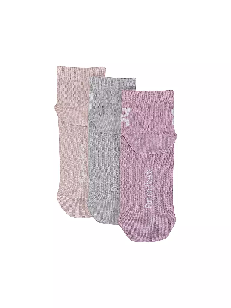ON | Socken 3er Pkg. mauve lavendula | rosa