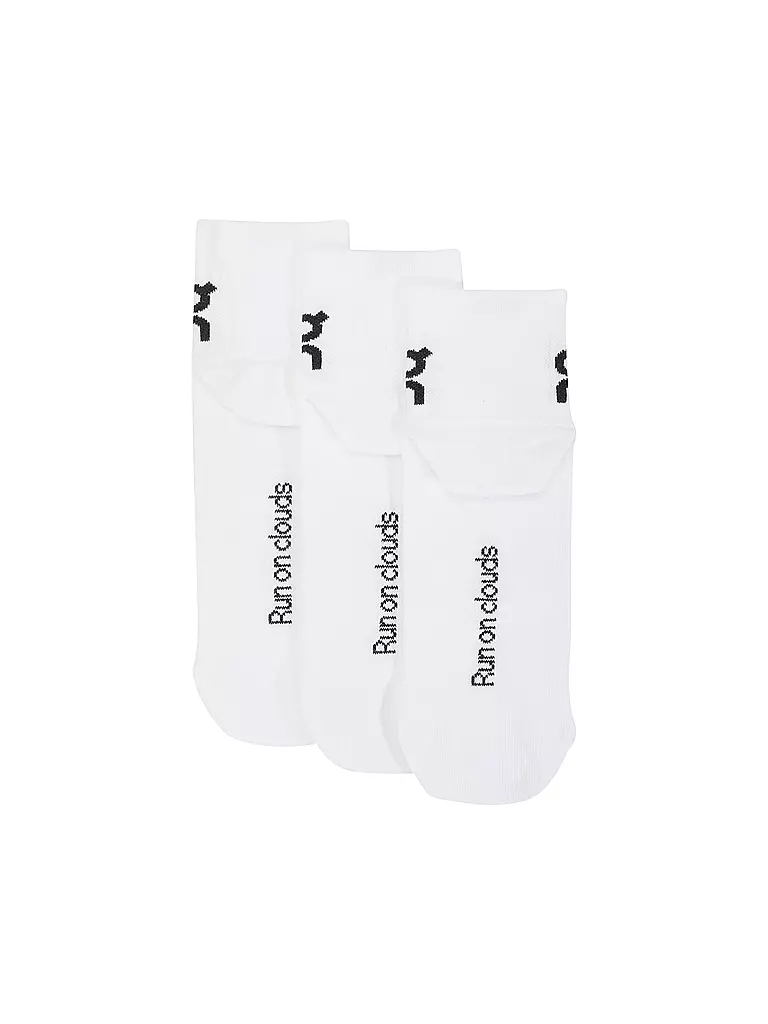 ON | Socken 3er Pkg. white | weiss