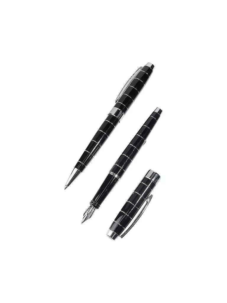 ONLINE PEN | Schreibset "Leather Pen" | schwarz
