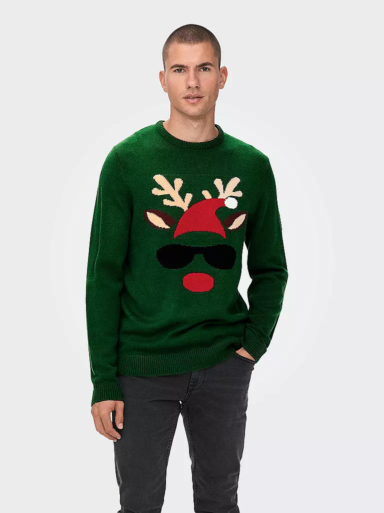 ONLY & SONS | Pullover  ONSXMAS | rot