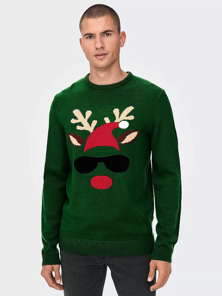 ONLY & SONS | Pullover  ONSXMAS | rot