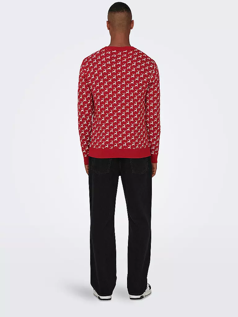 ONLY & SONS | Pullover ONSXMAS | dunkelgrün