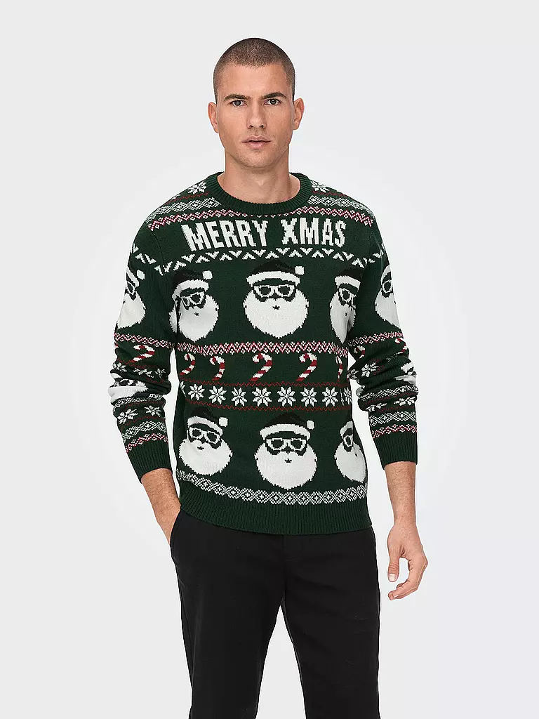 ONLY & SONS | Pullover ONSXMAS | schwarz
