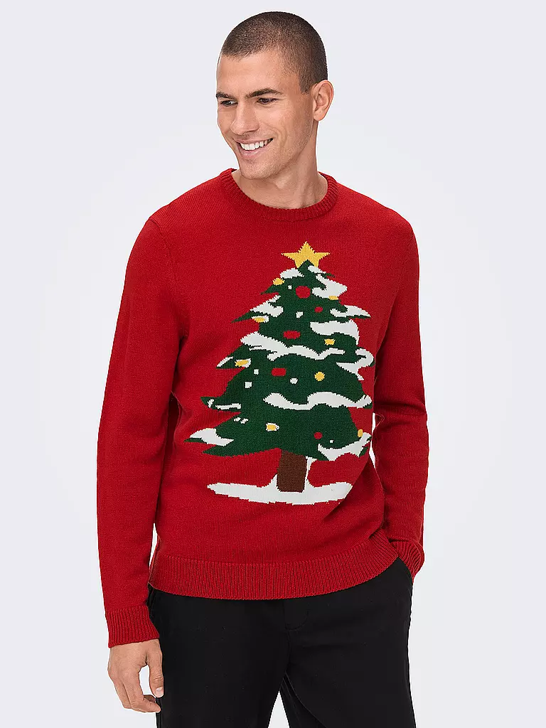ONLY & SONS | Pullover ONSXMAS | grün